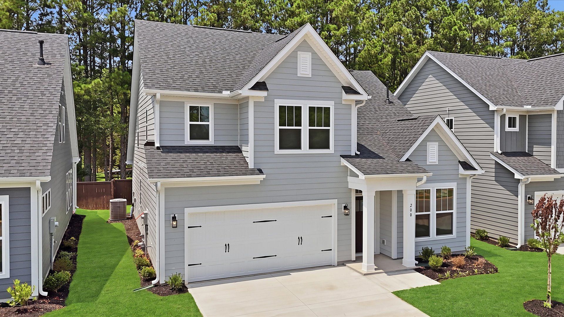 Charming streetscape and beautifully crafted homes just minutes from Downtown Fountain Inn