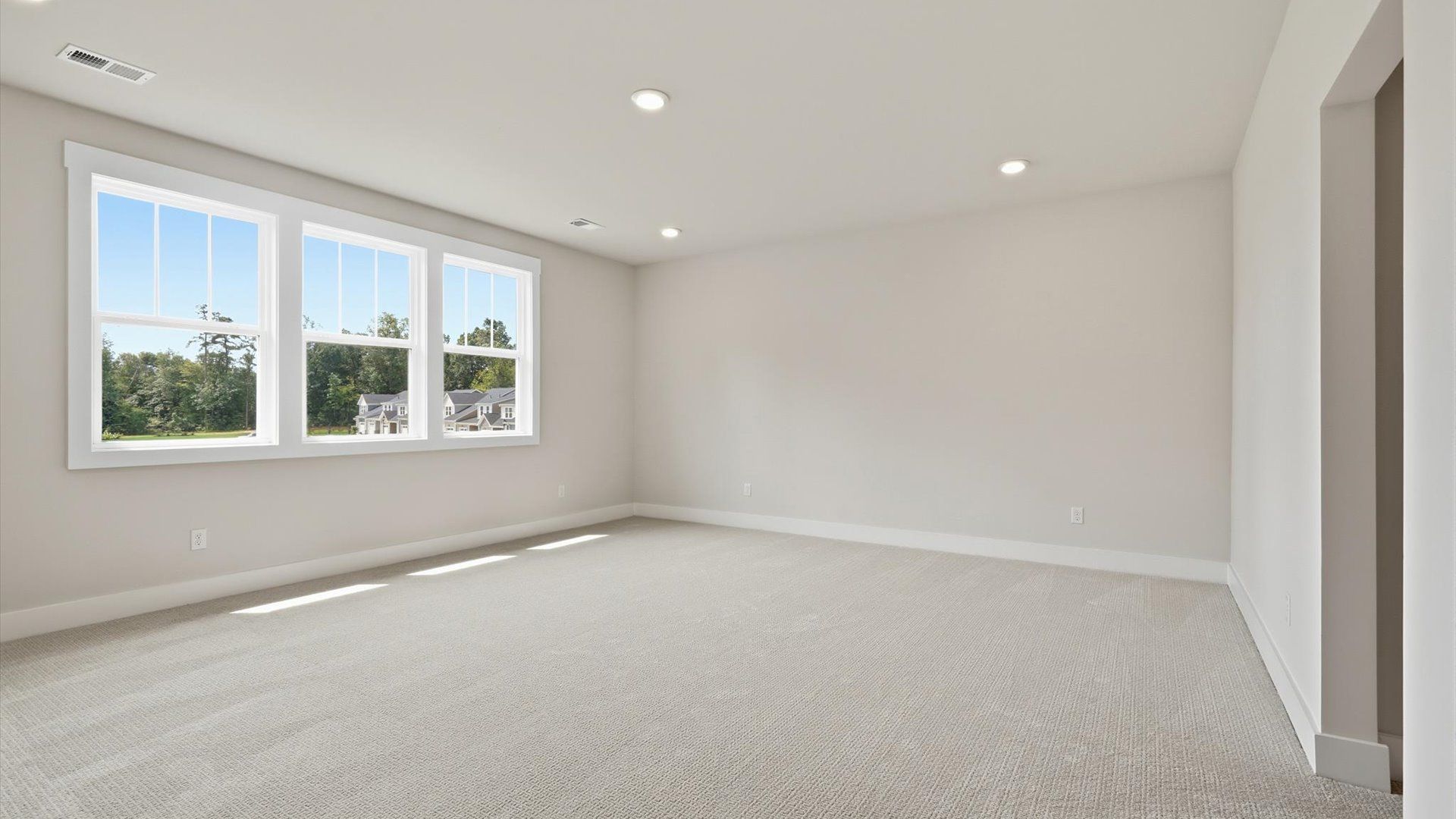 Superior layout with private, modern primary suite in this leading DRB Homes design