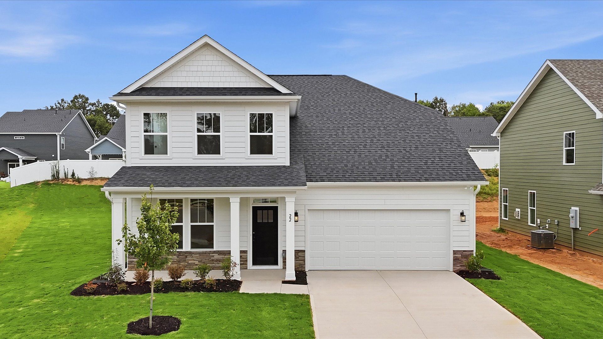 Desirable location and established charm in this superior two-story home community near Downtown Anderson