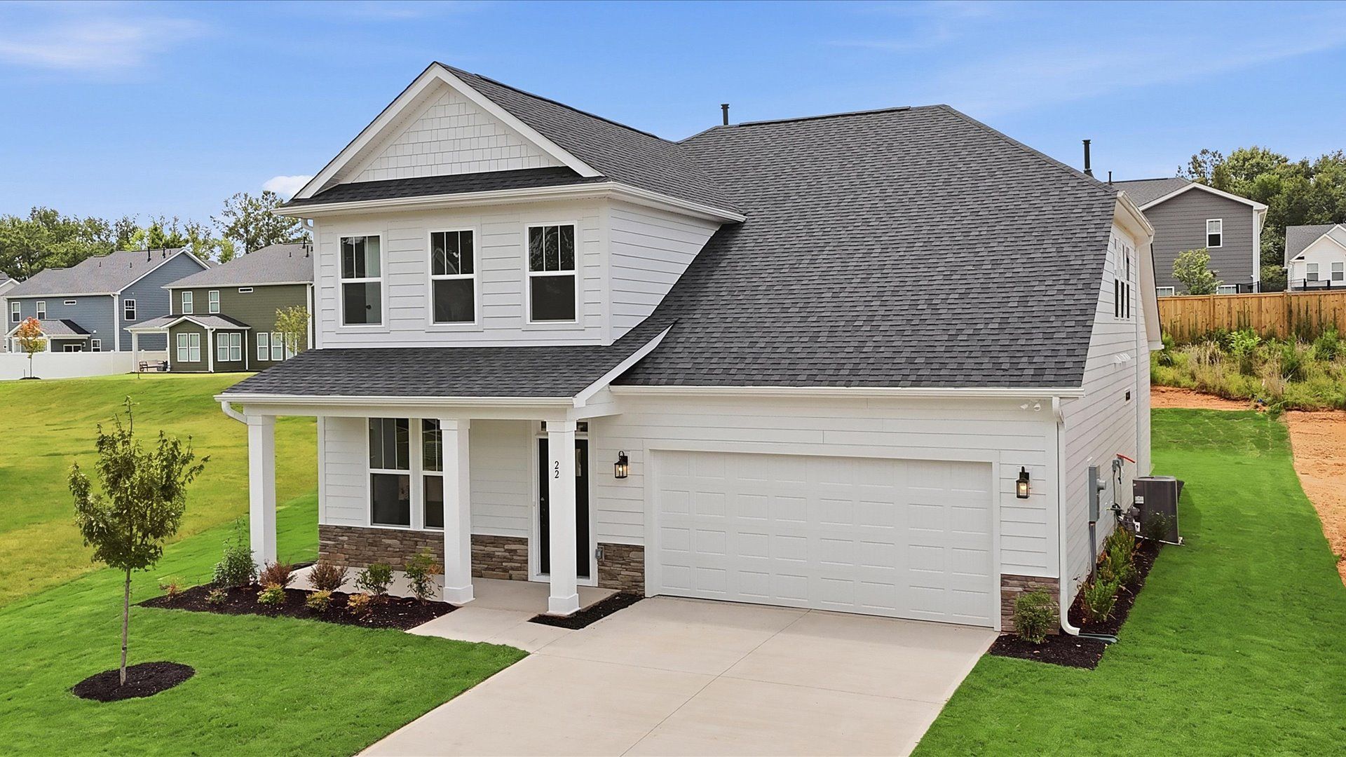 Elegant finishes and modern features in this proven DRB Homes design near vibrant downtown life