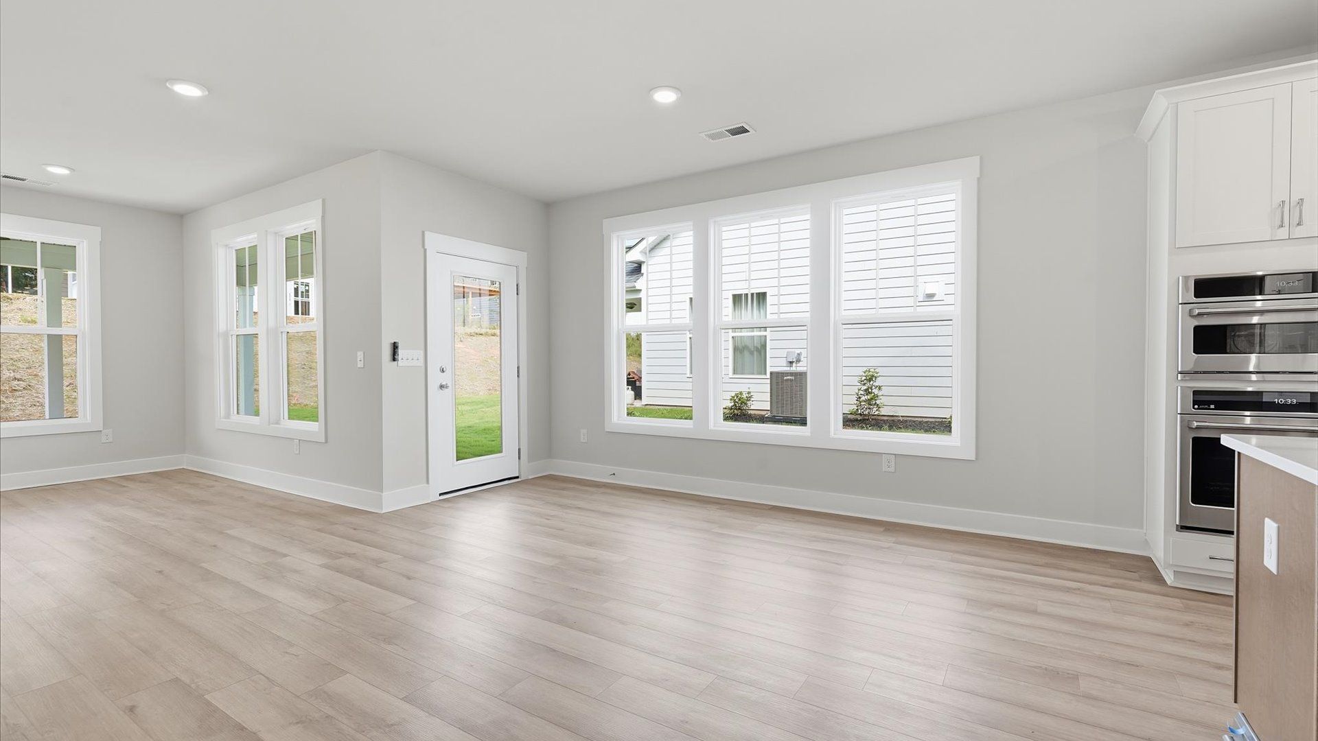 Thoughtfully designed breakfast area ideal for casual gatherings and family dinners