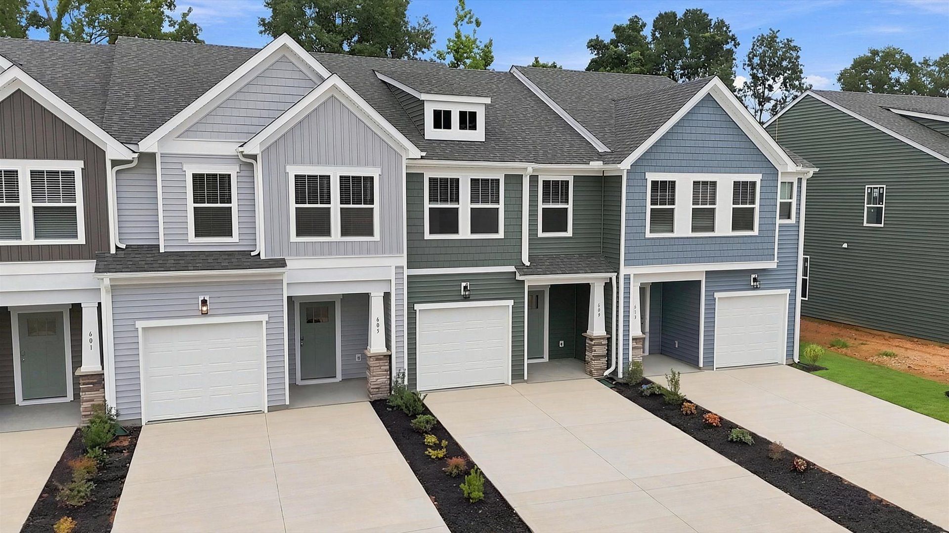Elegant finishes and modern features in this proven DRB Homes design near vibrant downtown life