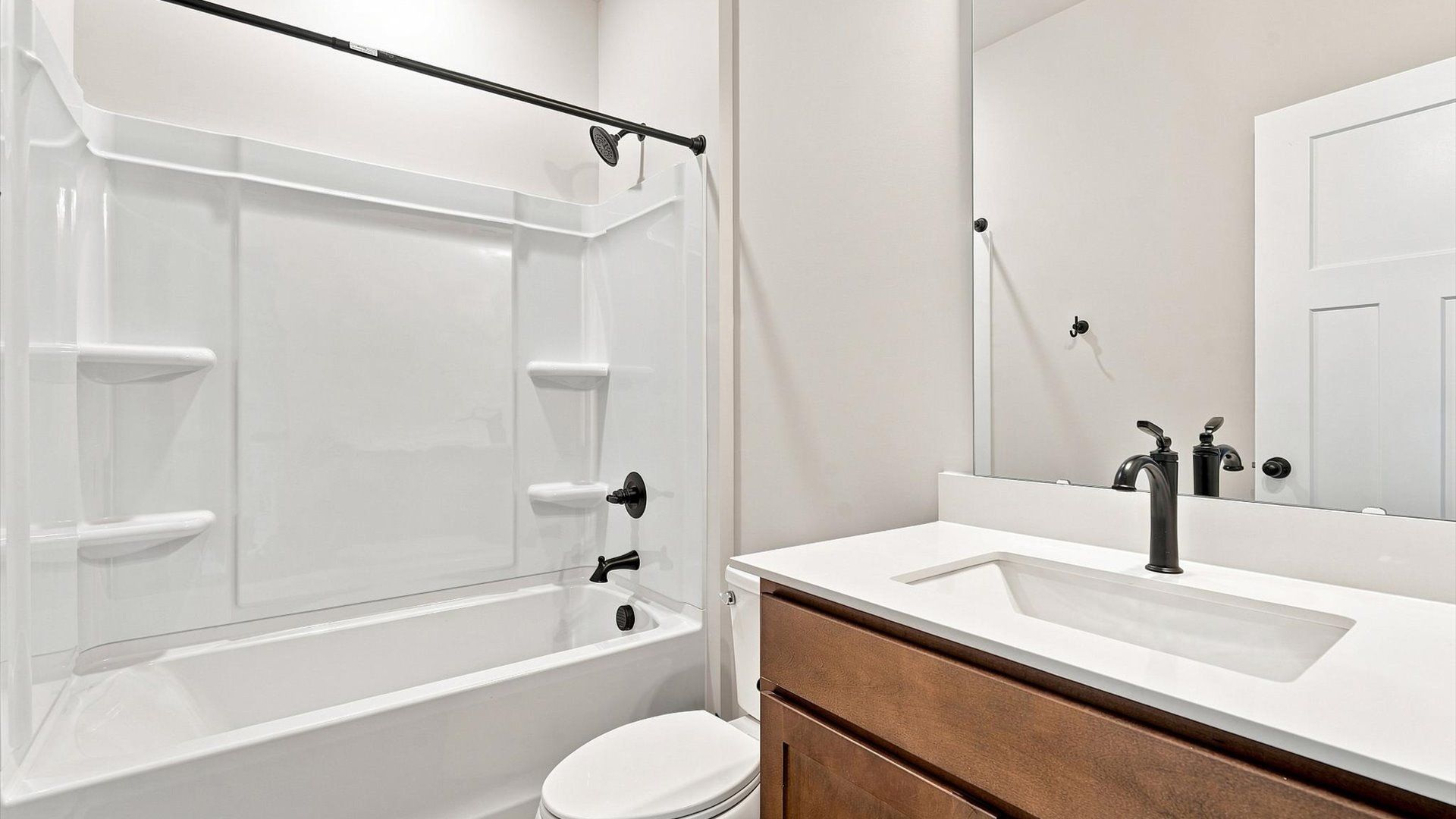 Well-appointed full bath with high standards of craftsmanship and everyday function located in Inman, SC