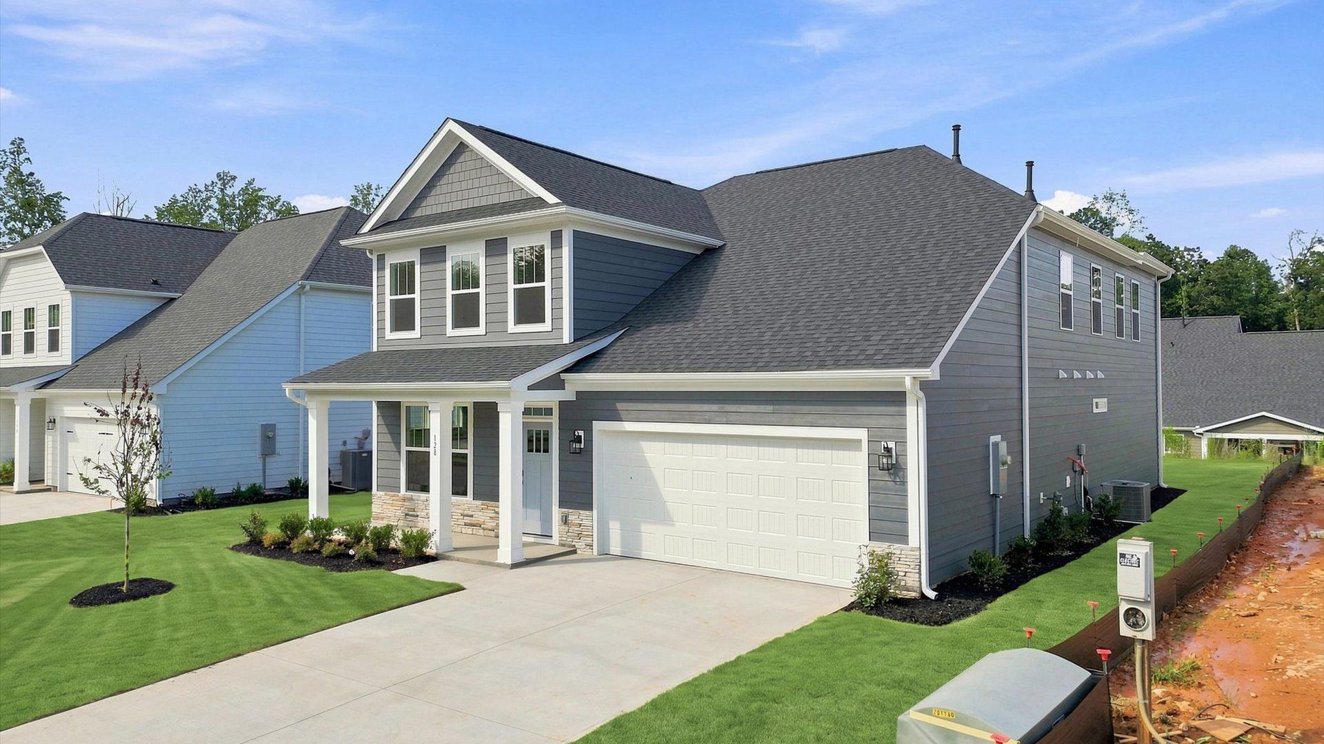 Elegant finishes and modern features in this proven DRB Homes design near vibrant downtown life