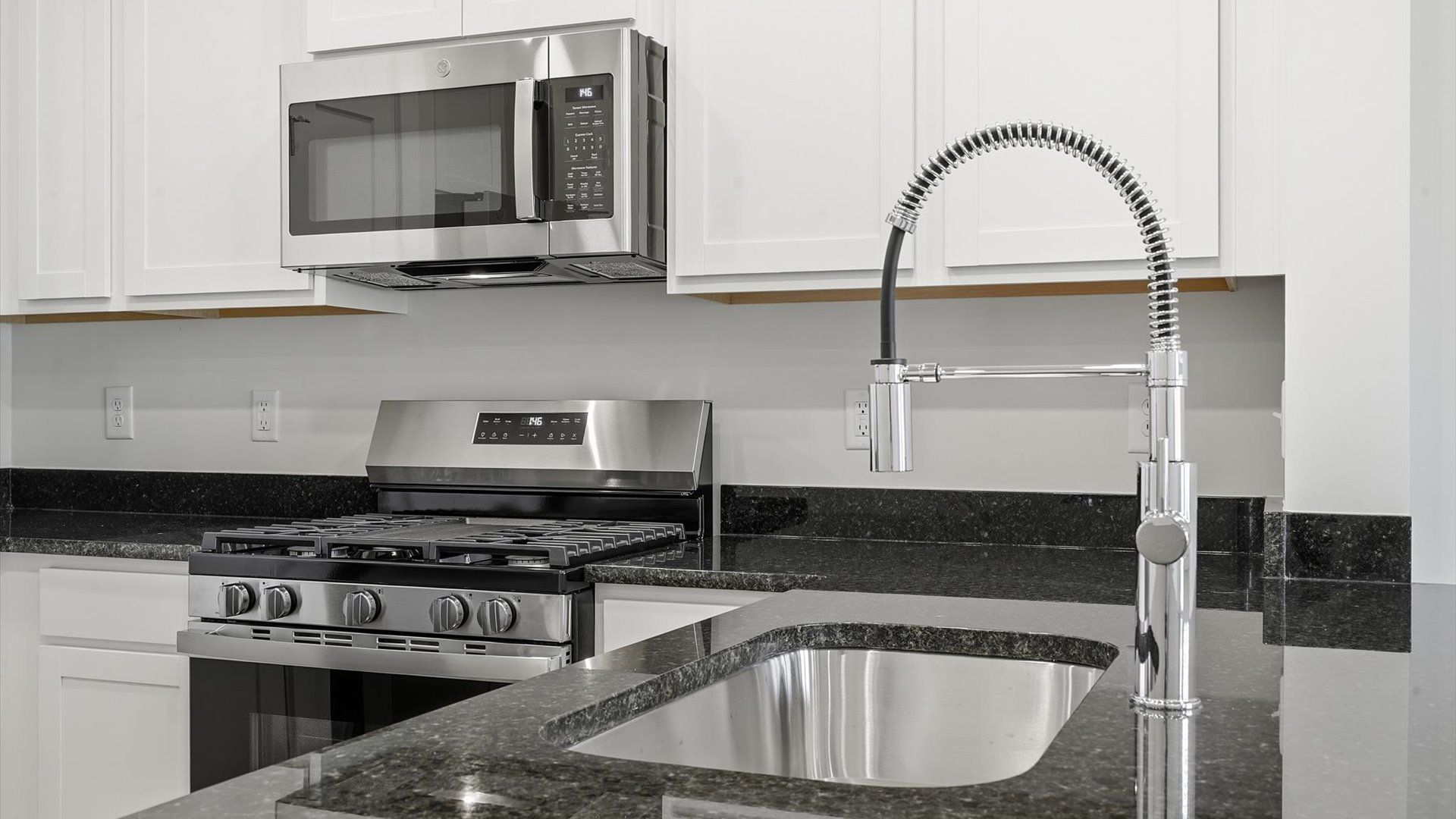 Expansive kitchen offering exceptional workspace and effortless flow to adjacent living areas near Lake Hartwell