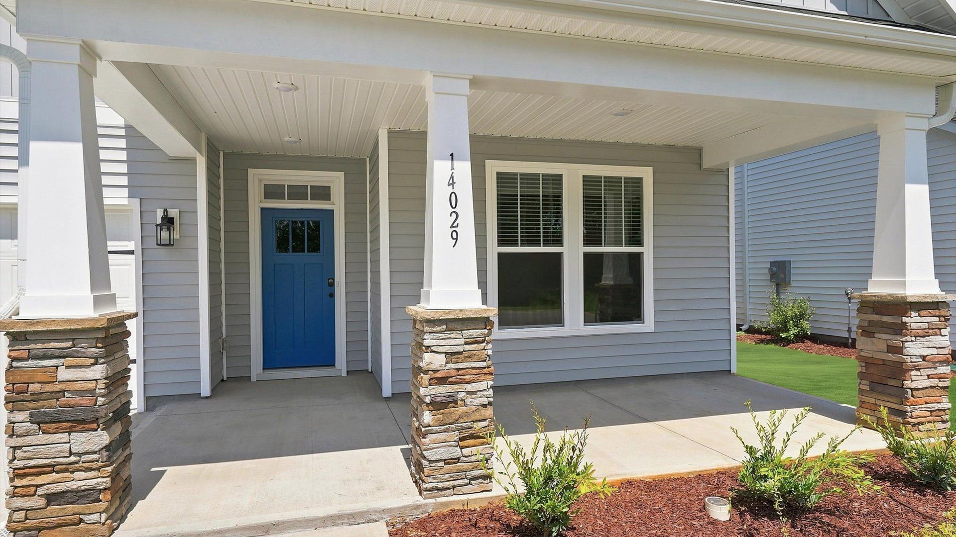 Vibrant home exterior in a thoughtfully planned community near city conveniences