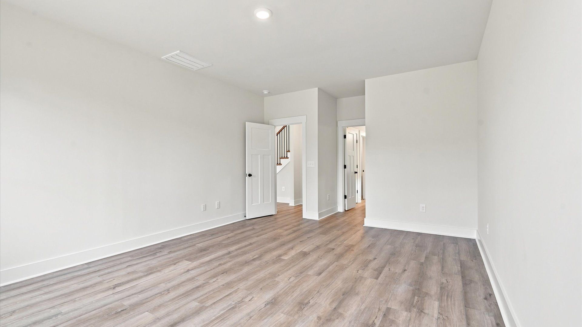 Tasteful primary suite featuring modern finishes and superior comfort near Downtown Clemson