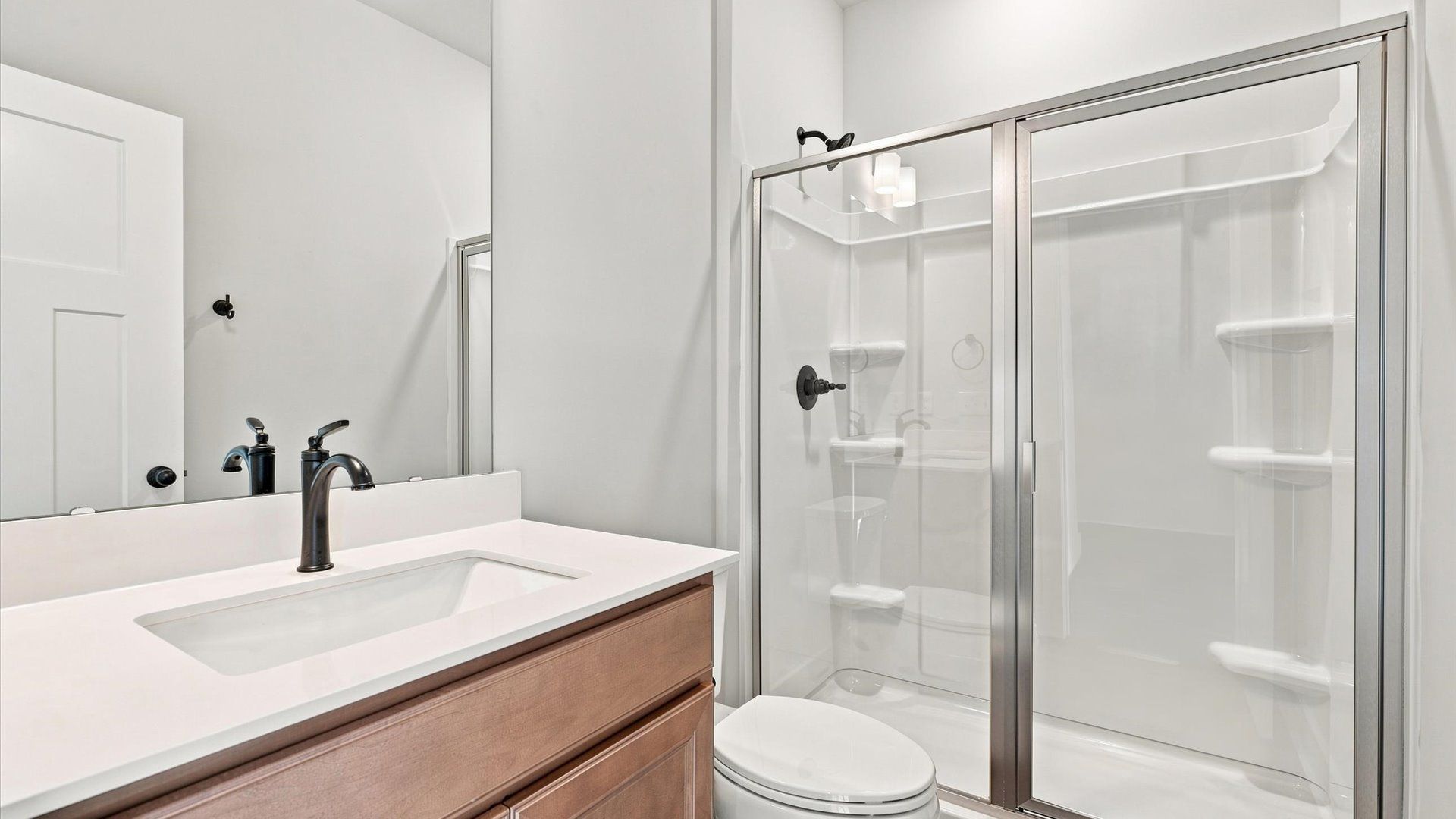 Vibrant and welcoming bathroom with elegant countertop space and polished details in Inman, SC