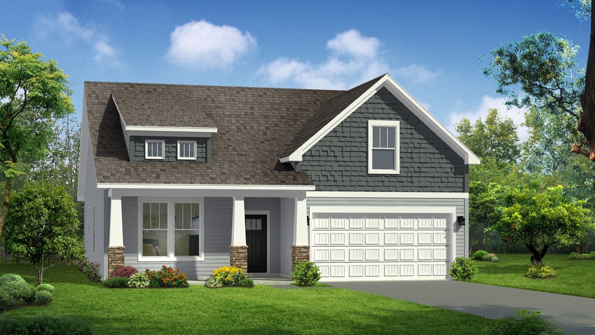 Elevation 6 of The Parker Design by DRB Homes