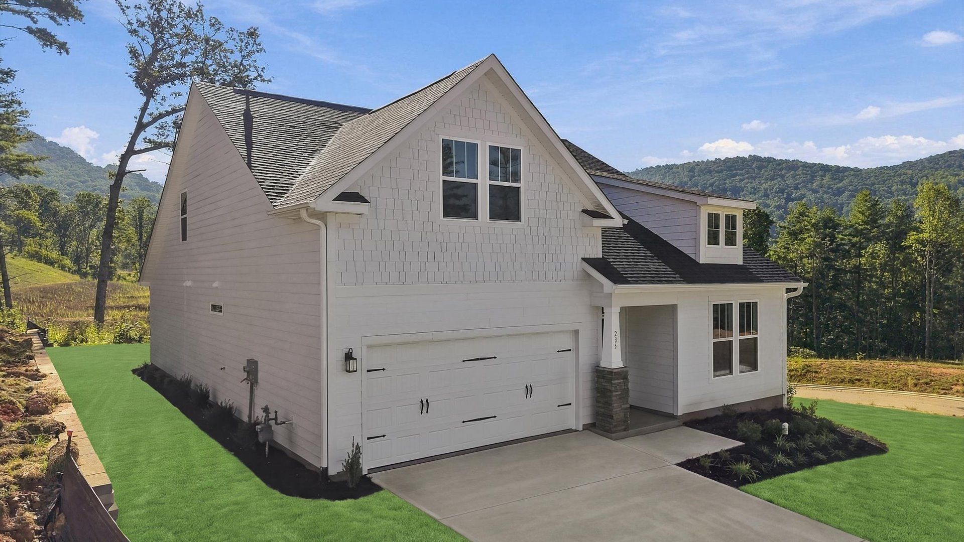Highly desirable exterior with refined craftsmanship in a reputable neighborhood