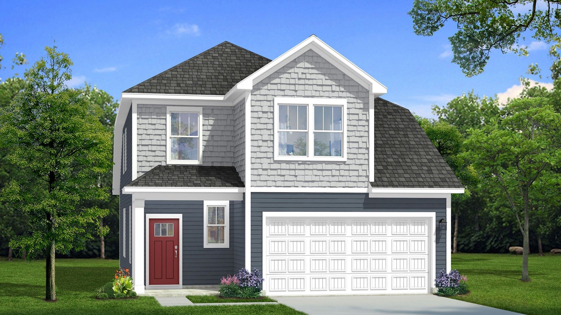 DRB Homes Freesia Home Plan Elevation 3