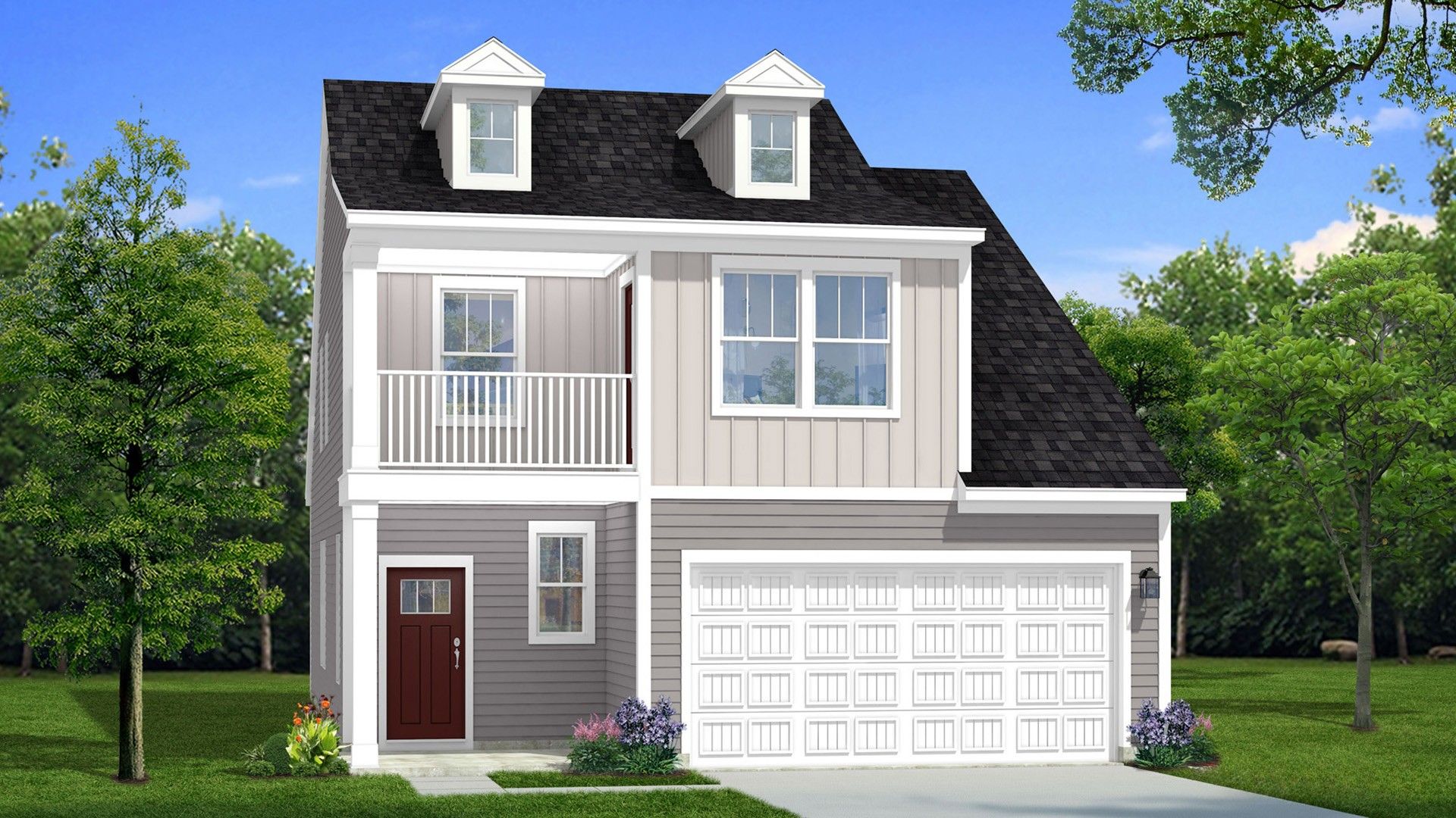 DRB Homes Freesia Home Plan Elevation 4