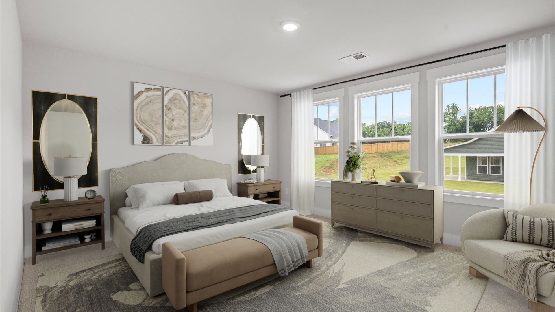 Neroli home plan spacious secondary/guest bedroom