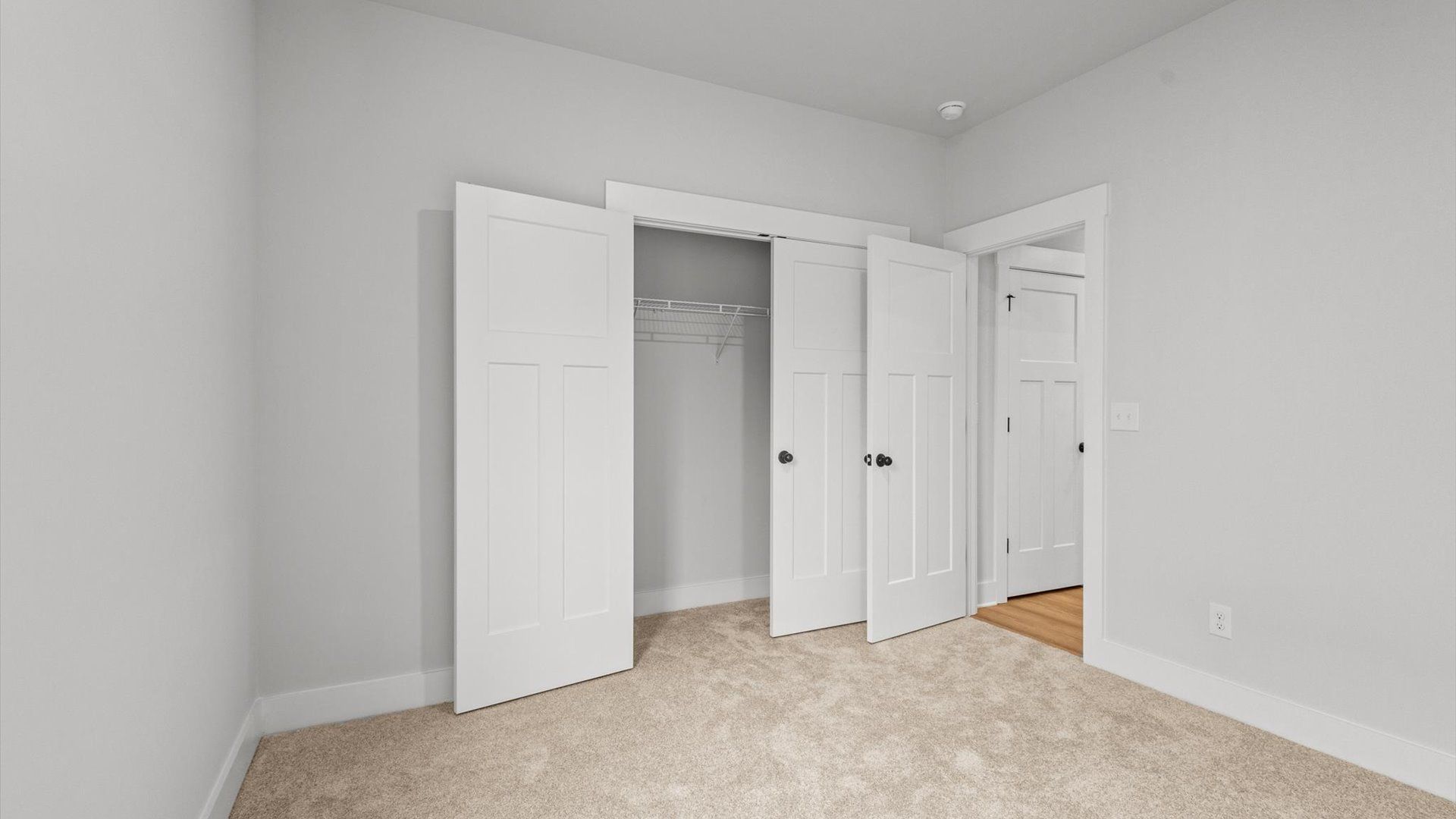 Neroli home plan secondary bedroom/guest suite/home office space with closet