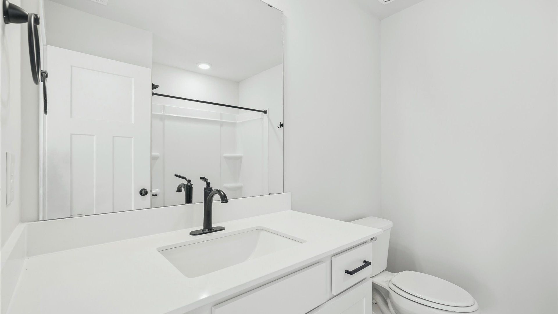 Accomplished full bath designed with both comfort and sophistication in mind at the Pinebrook community