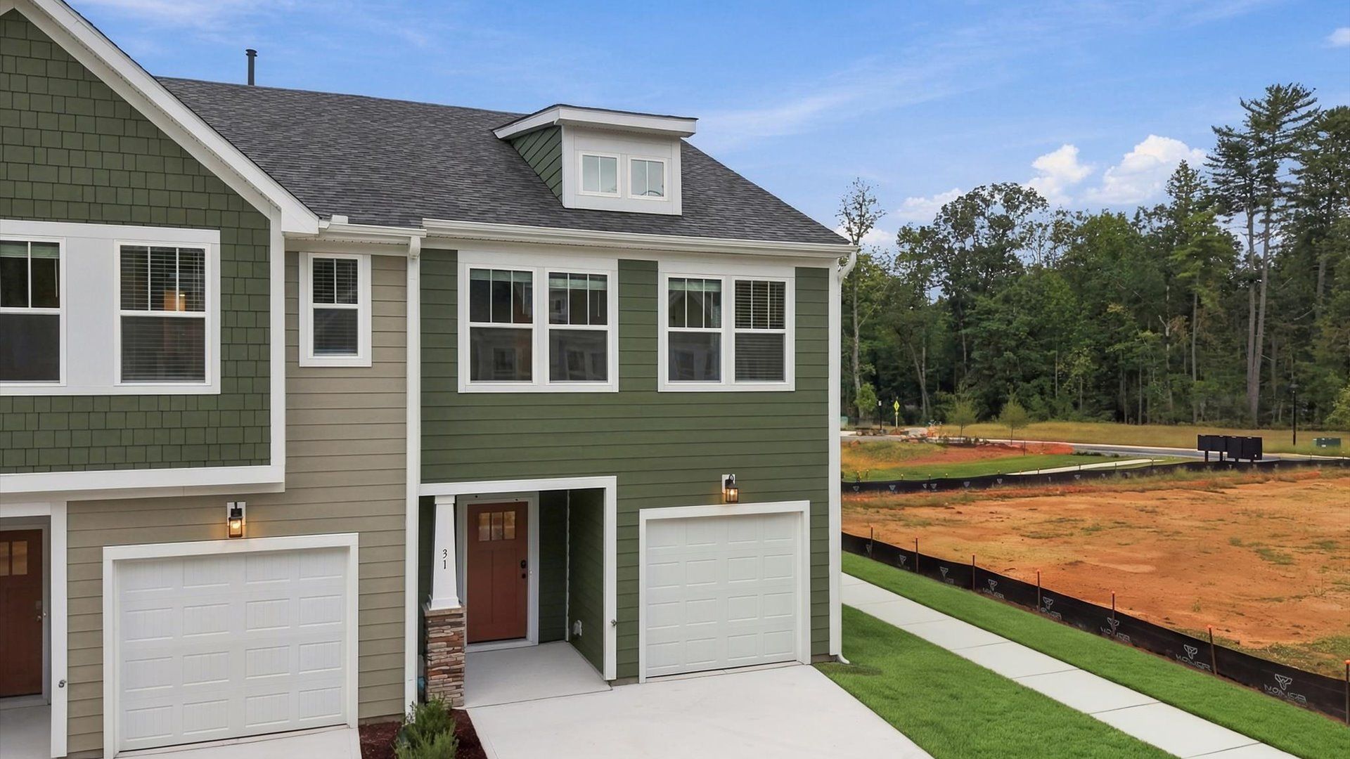 Elegant exterior with eye-catching curb appeal in a first-class DRB Homes community