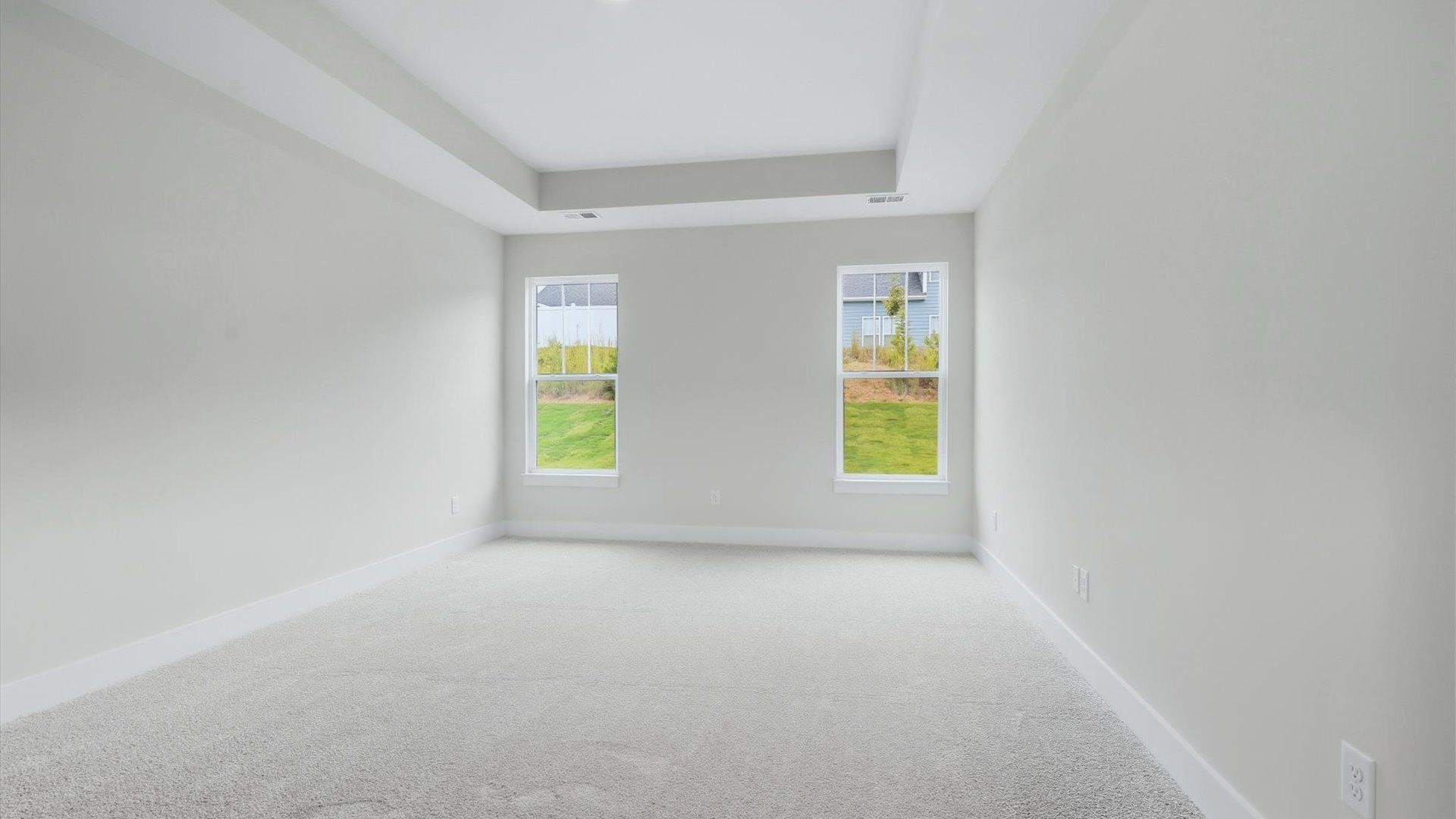 Memorable mornings begin in this tasteful and thoughtfully crafted primary suite in Anderson, SC