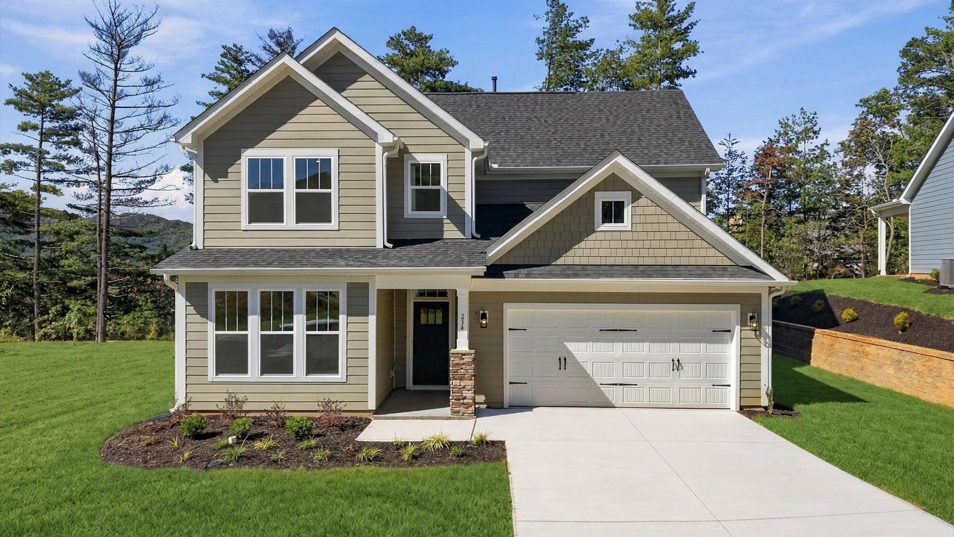 The Wilds at Cedar Mountain por DRB Homes en Asheville North Carolina