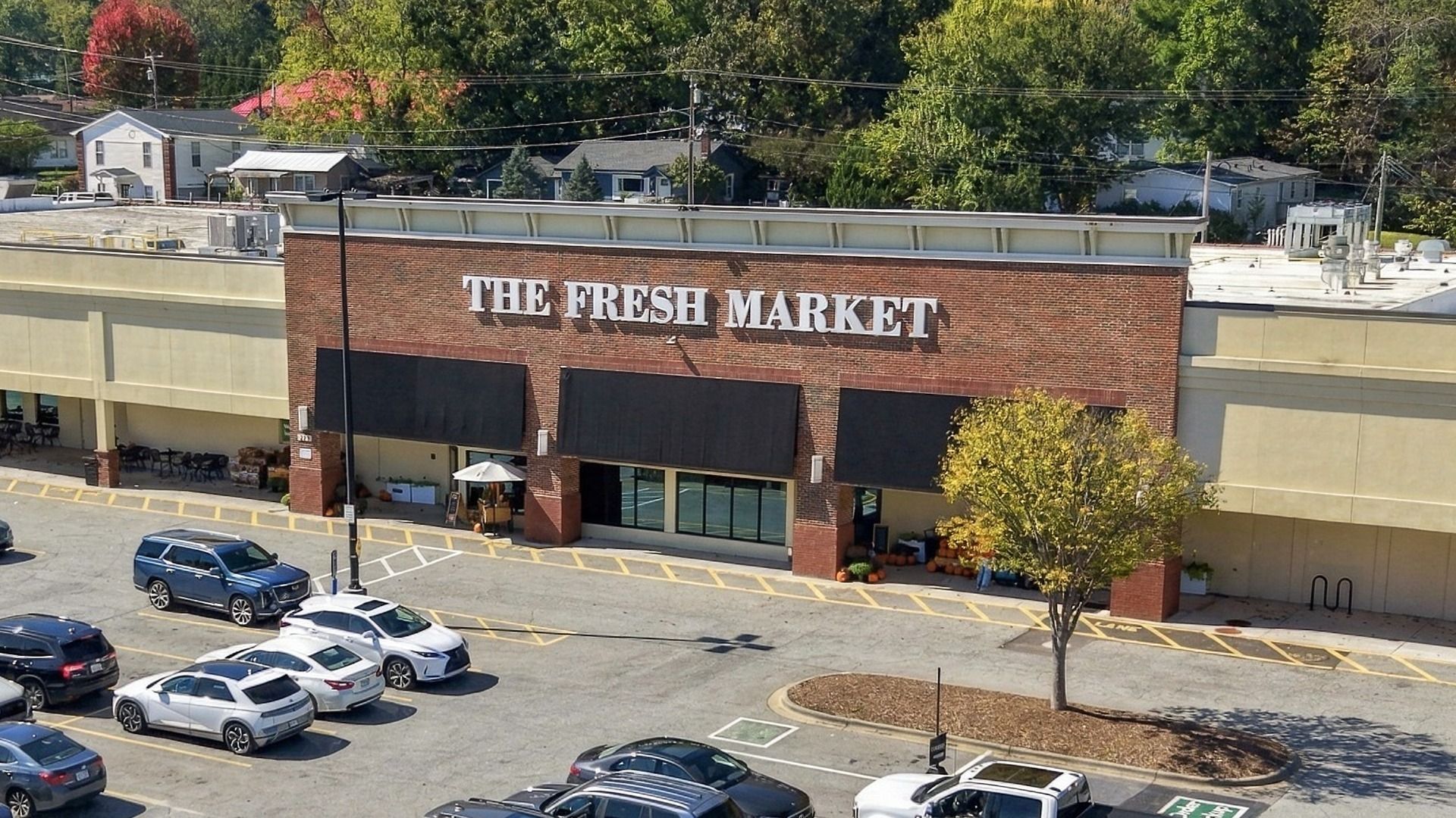 The Fresh Market in Hendersonville, NC 1 minute from Brookland Place