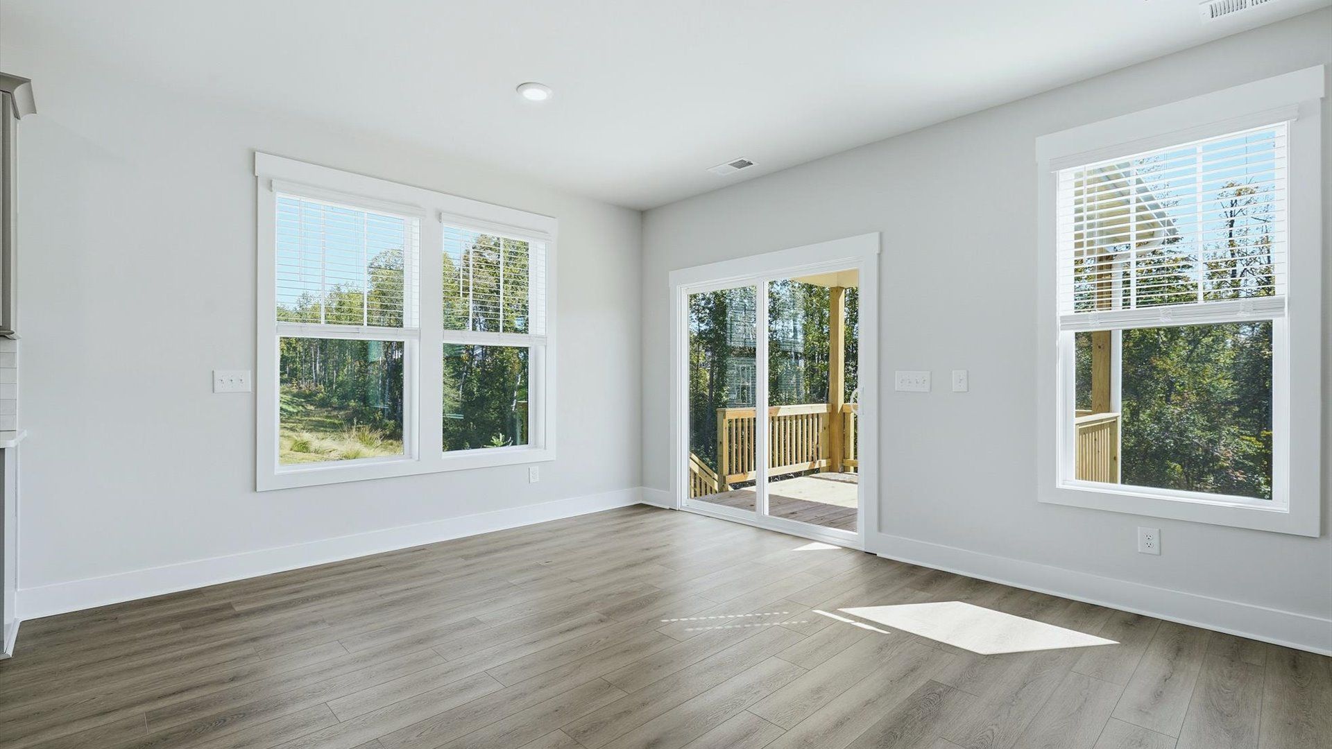 Inviting breakfast area with a seamless connection to the kitchen for everyday living by DRB Homes