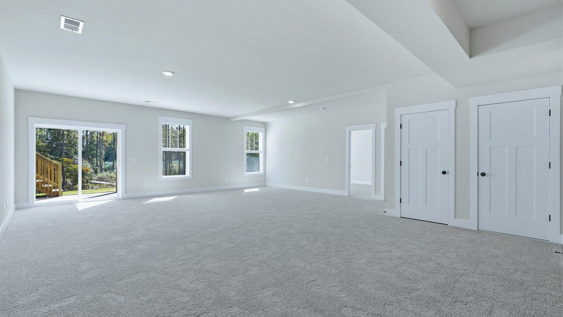 Elevate your lifestyle with a finished basement offering generous space for entertaining at The Reserve at Livingston Park