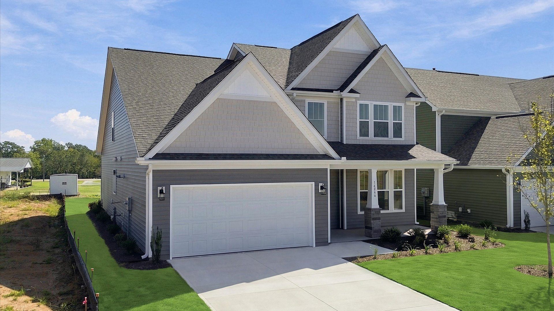 Notable curb appeal and elegant interiors in this reputable community near Inman’s core
