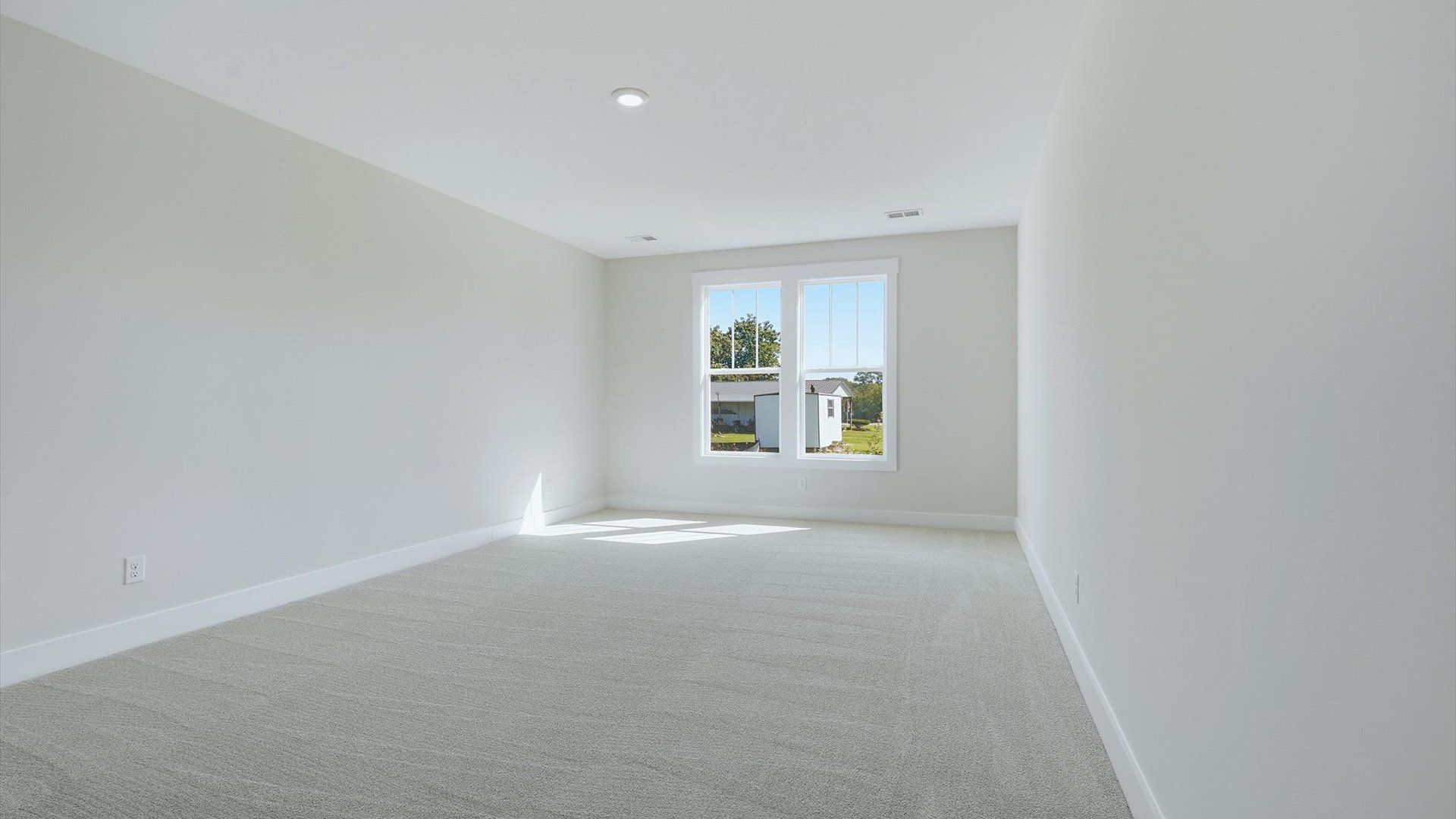 Functional culinary space with generous prep areas and contemporary lighting near Lake Bowen