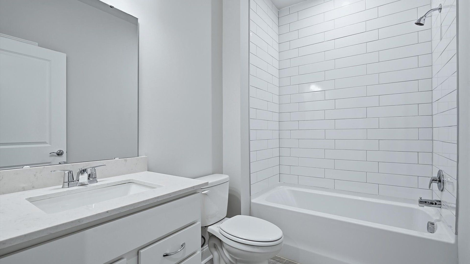 Notable full bathroom offering tasteful details and a bright, functional space near Lake Bowen