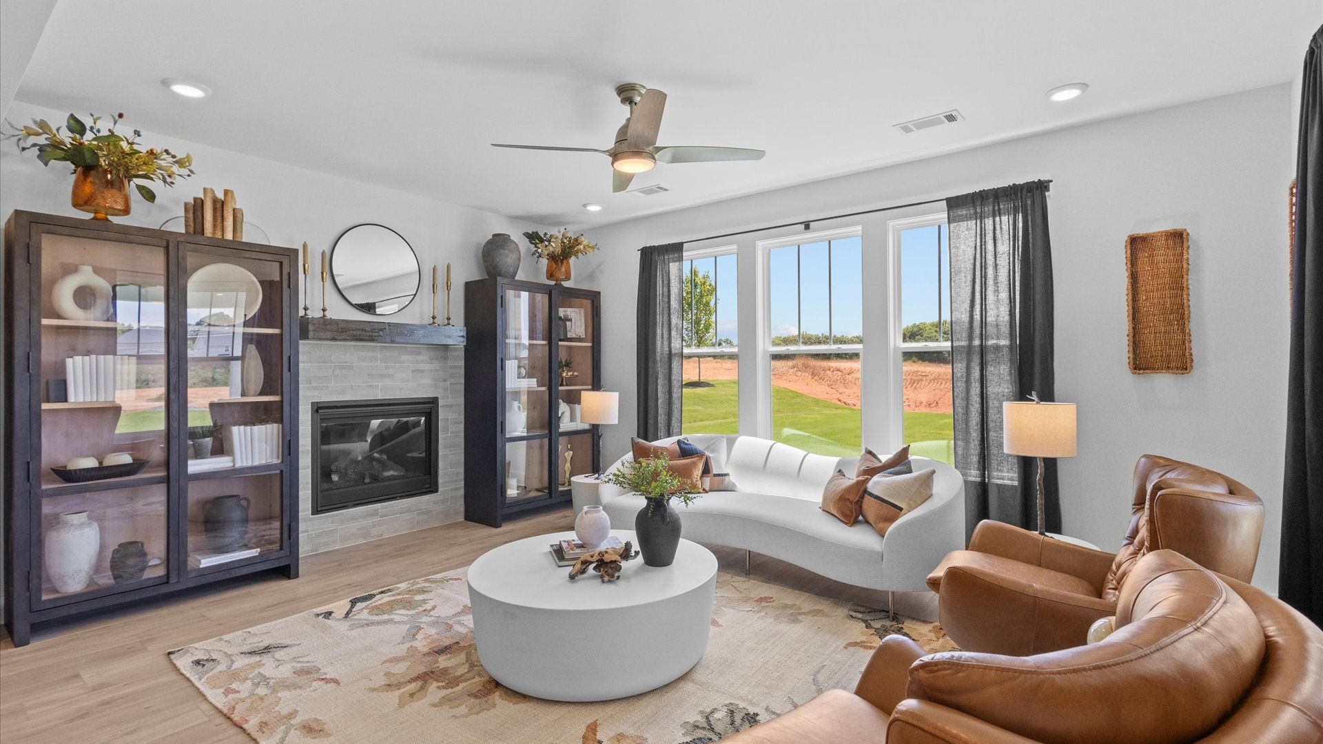 Spacious main living area with elevated finishes and inviting ambiance by DRB Homes