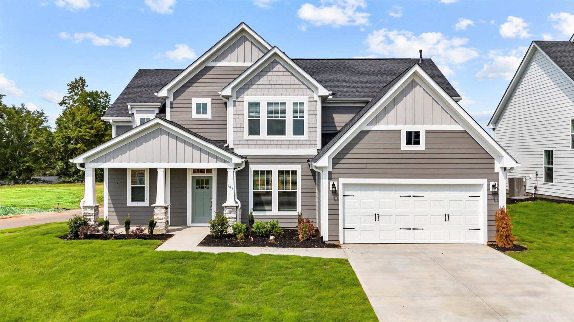 Highly desirable exterior with refined craftsmanship in a reputable neighborhood in Greenville, SC