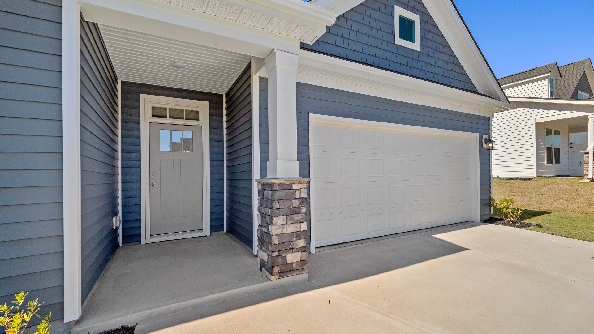 Covered Front Entry of The Drayton Design by DRB Homes