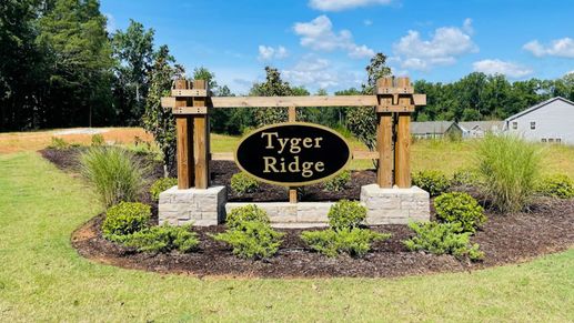 New townhomes in Spartanburg, SC at Tyger Ridge by DRB Homes