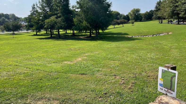 Disc golf at Tyger River Park near Tyger Ridge by DRB Homes in Spartanburg, SC