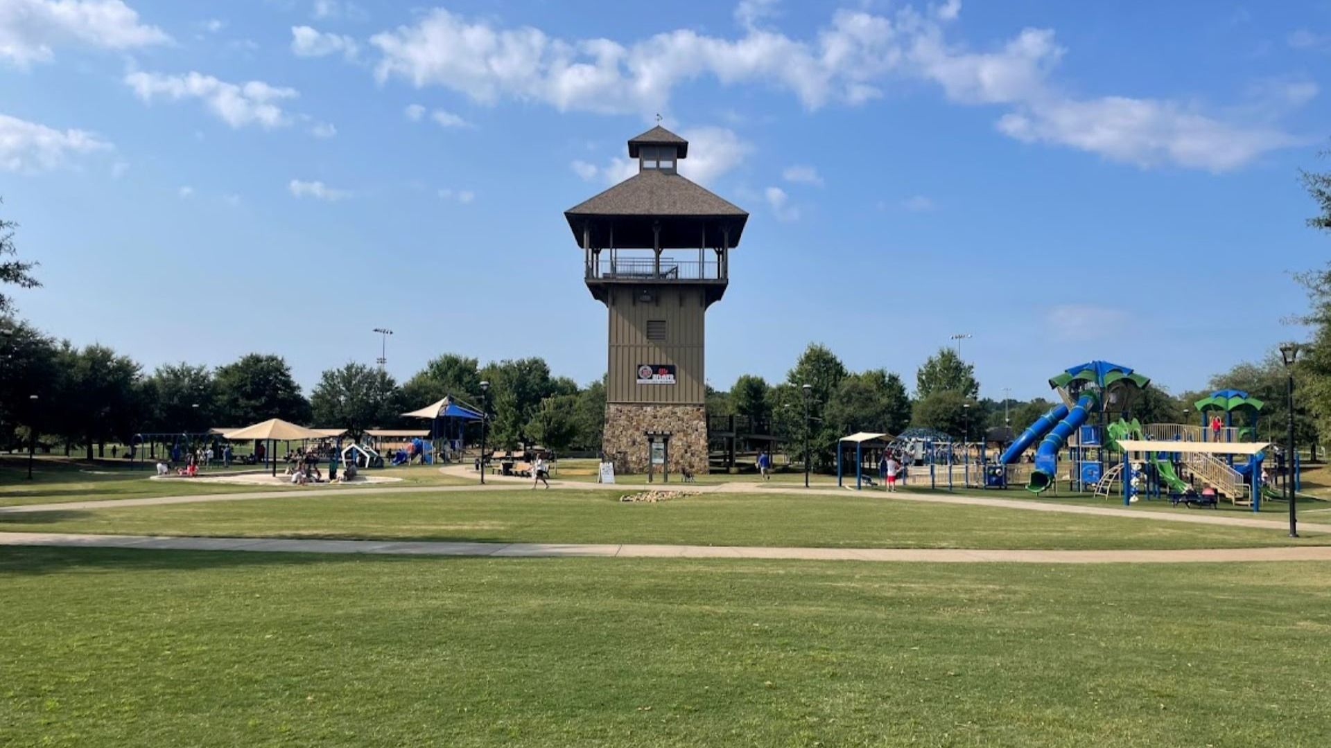 Playground in Spartanburg, SC at Tyger River Park near Tyger Ridge by DRB Homes