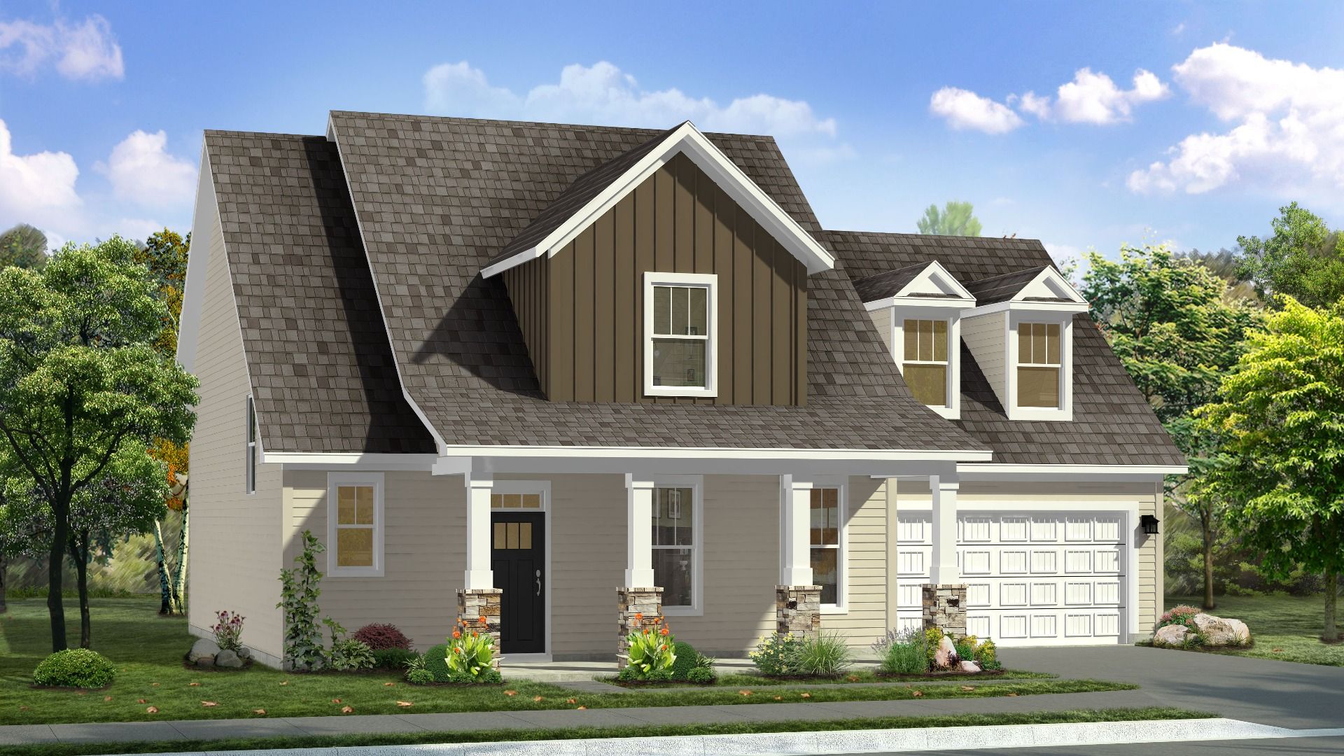 Elevation 11 of The Sutherland Design by DRB Homes