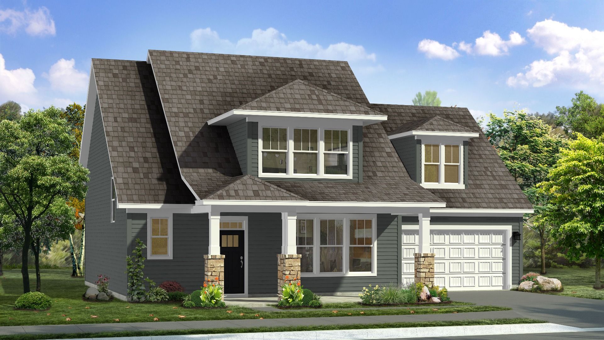 Elevation 12 of The Sutherland Design by DRB Homes