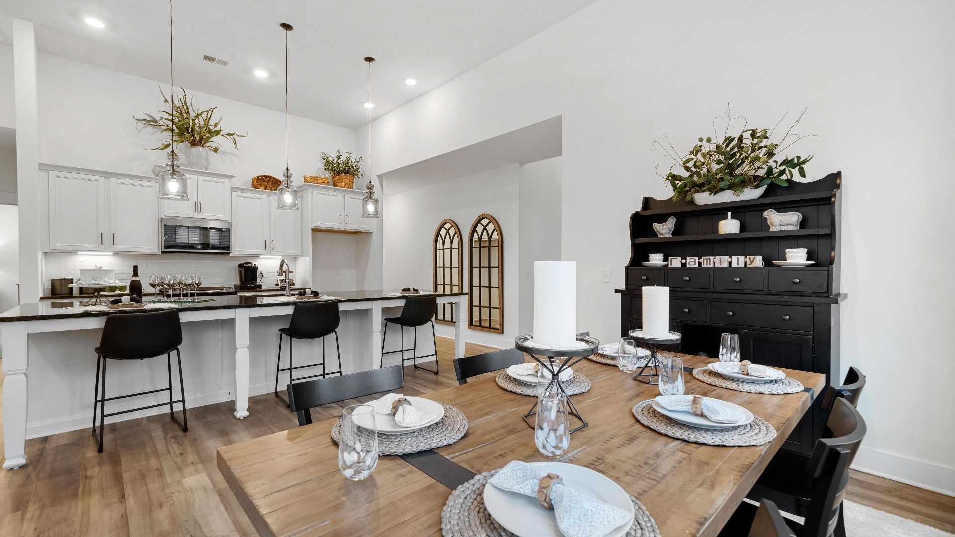 Breakfast Room of The Oakleigh Design by DRB Homes
