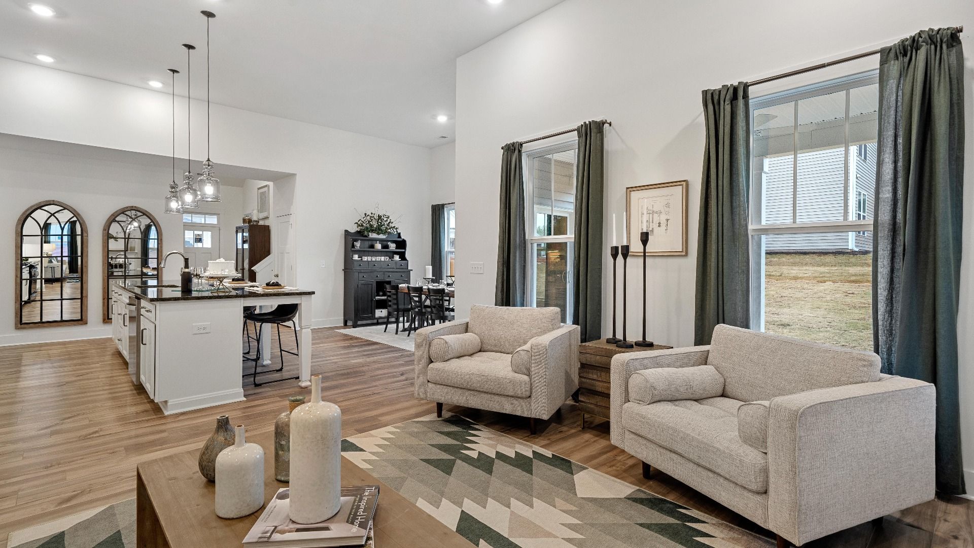 Family Room of The Oakleigh Design by DRB Homes