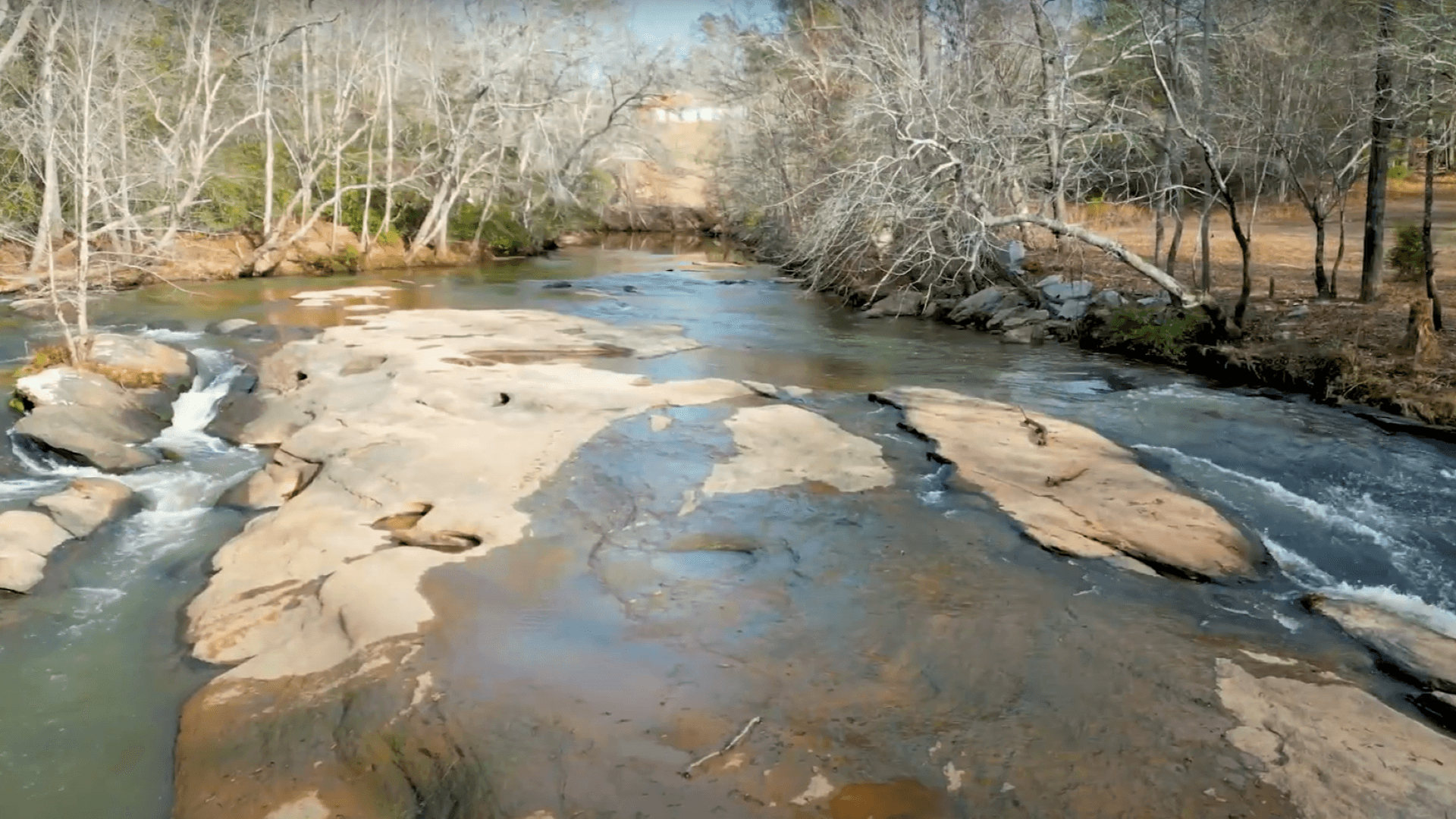 Living at Pleasant Falls by DRB Homes makes embracing the outdoors easy with the nearby Tyger River