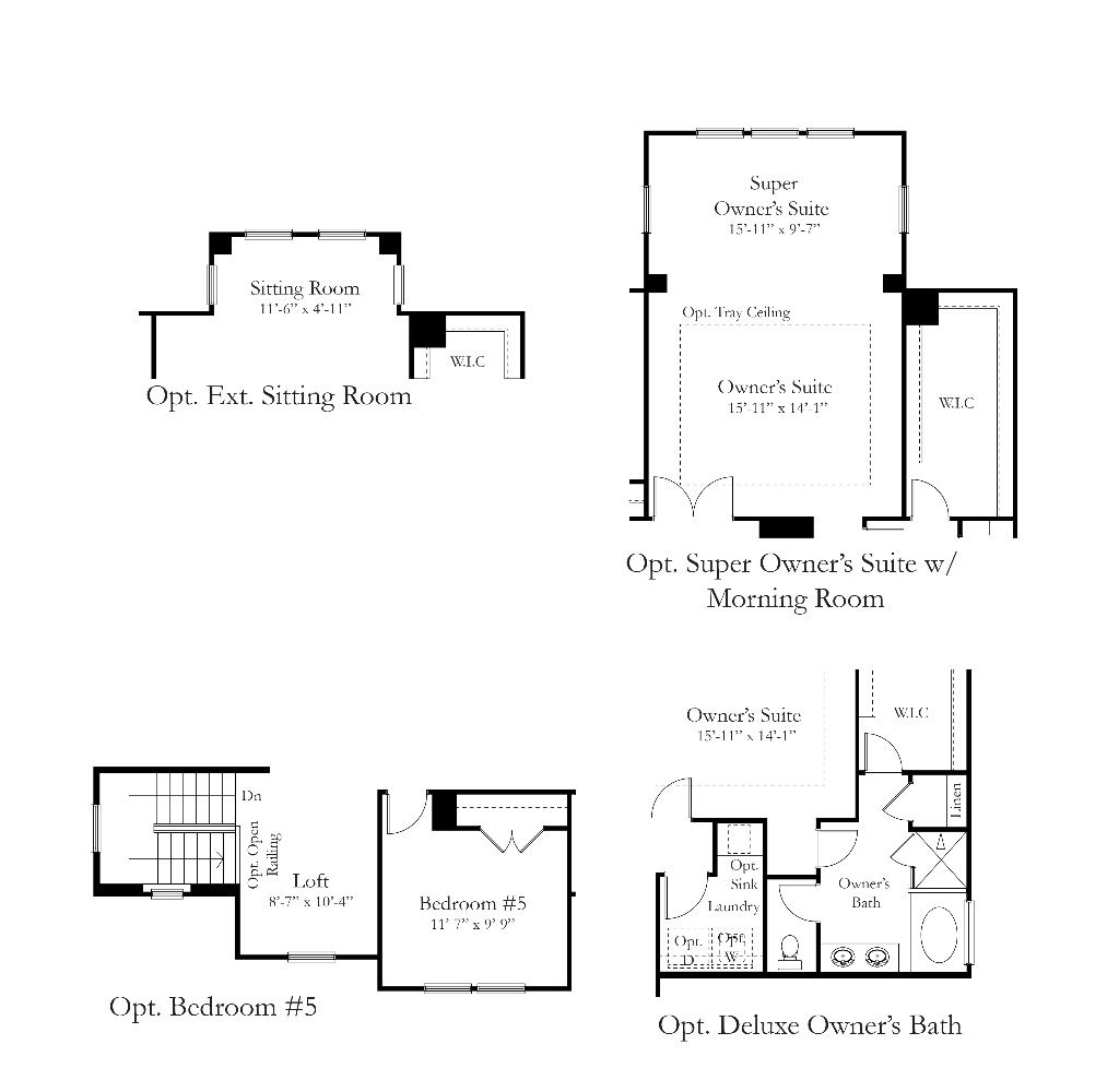 2 story single family home, all white, 2 car garage