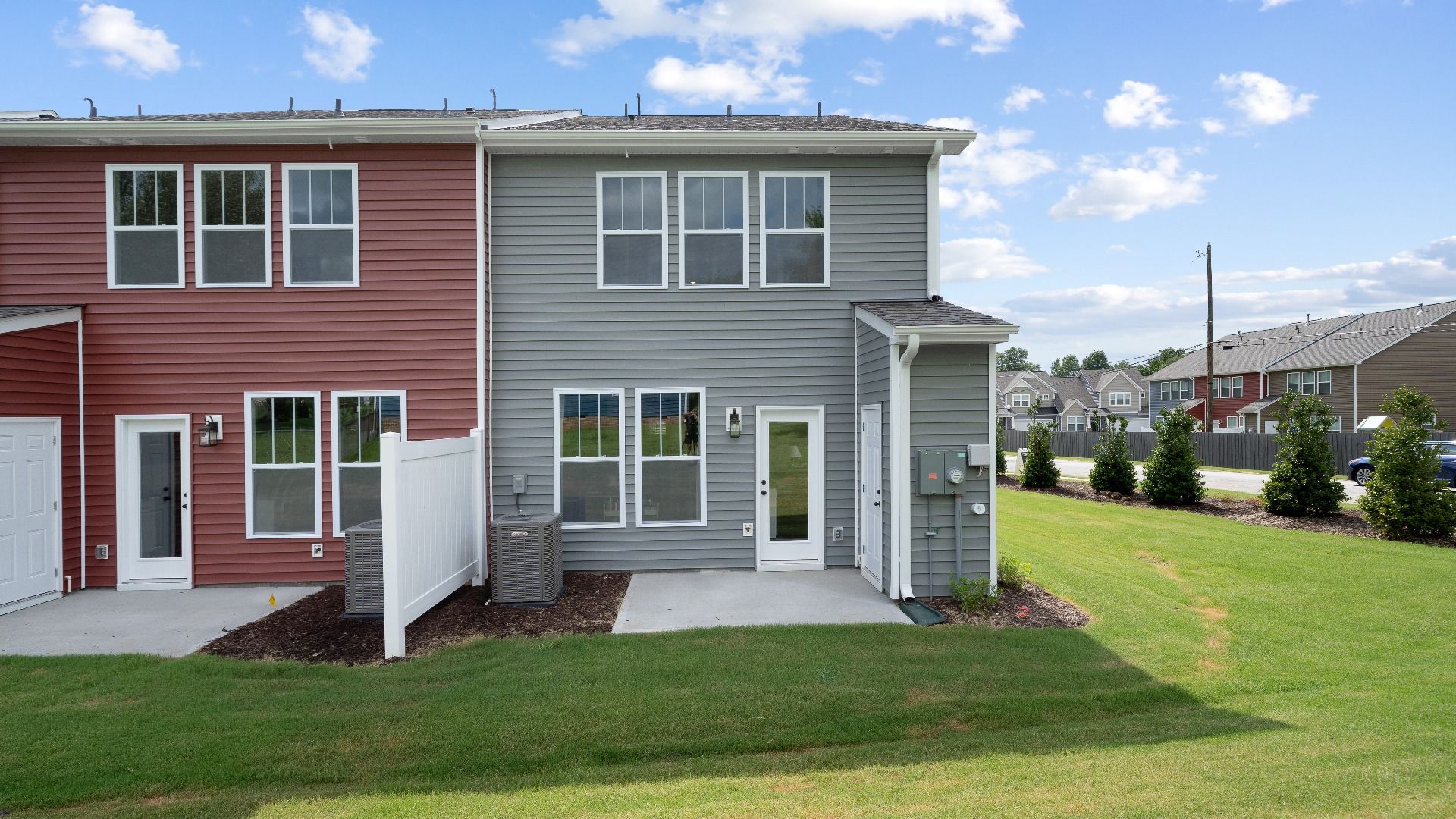 DRB Homes Tyger Ridge two story townhomes in Spartanburg, SC