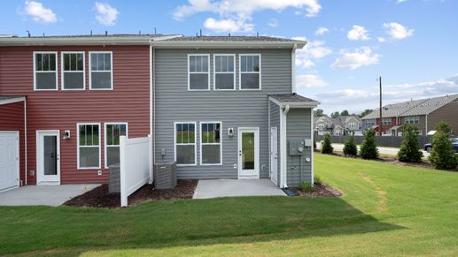 DRB Homes Tyger Ridge two story townhomes in Spartanburg, SC