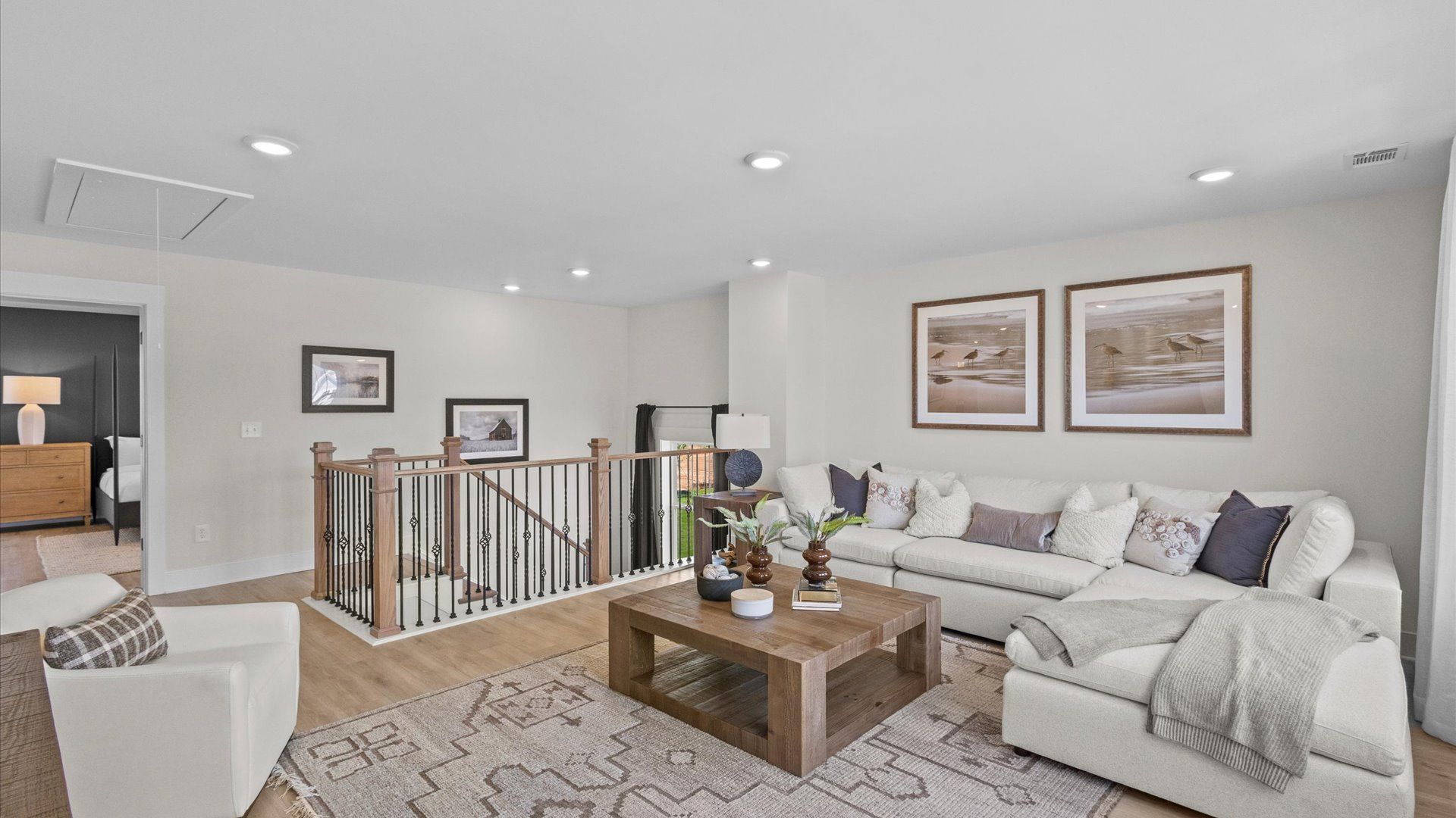 Memorable multi-use loft with current styling and accomplished finishes