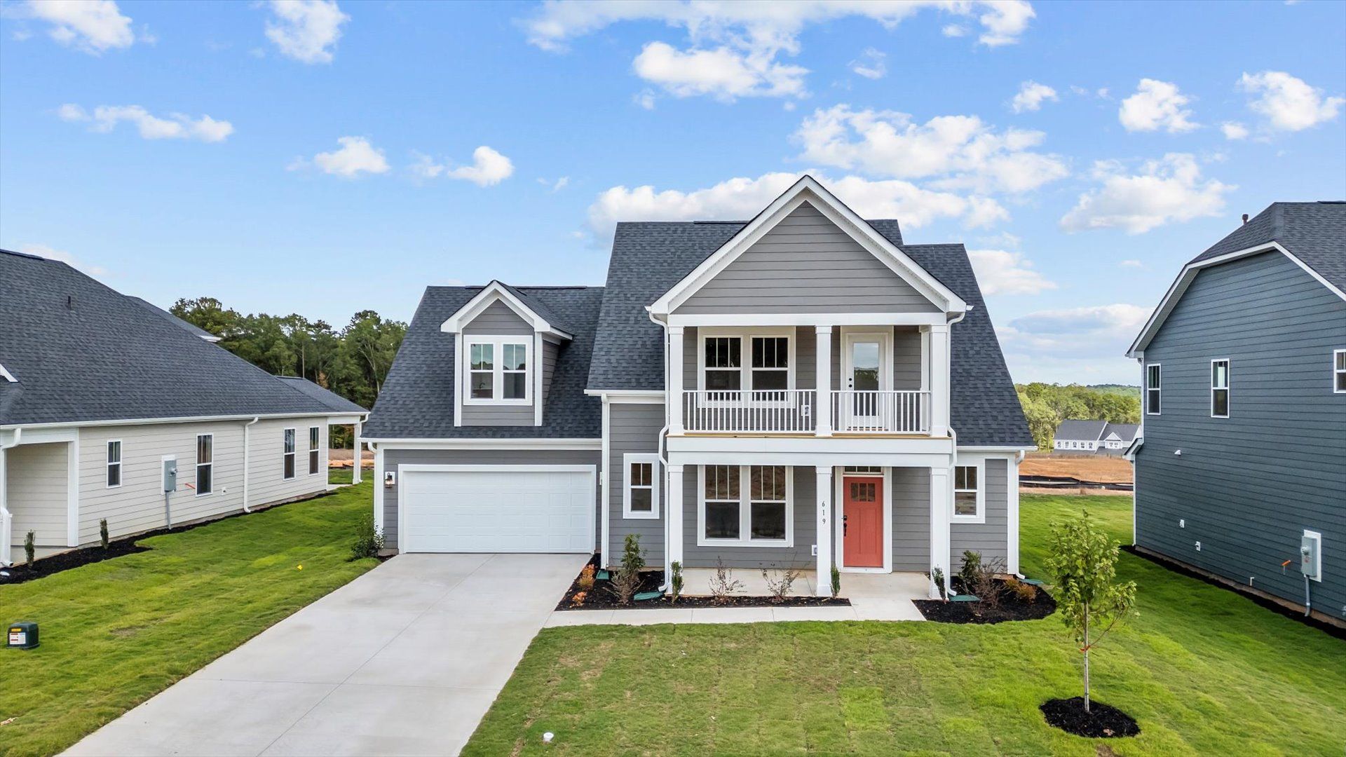Classic design reimagined with modern touches in this signature Sutherland exterior at Wells Crossing