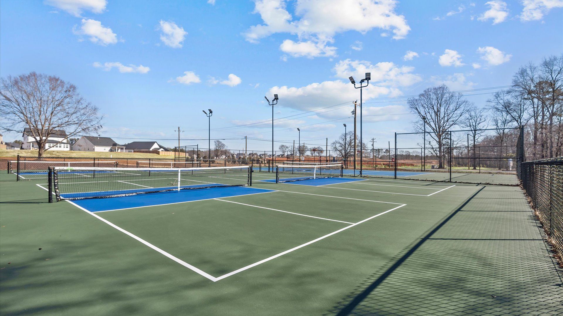 Creeks at Midway by DRB Homes Amenities Center with pickleball courts in Anderson, SC