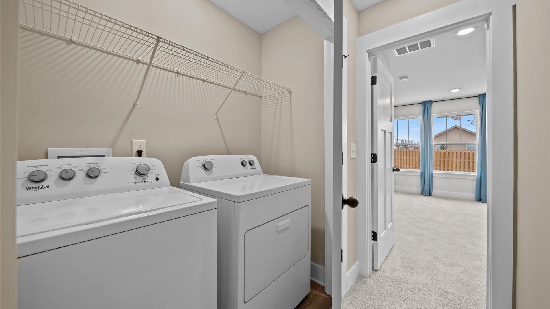 Laundry Room in Litchfield  Model at Aspen Ridge
