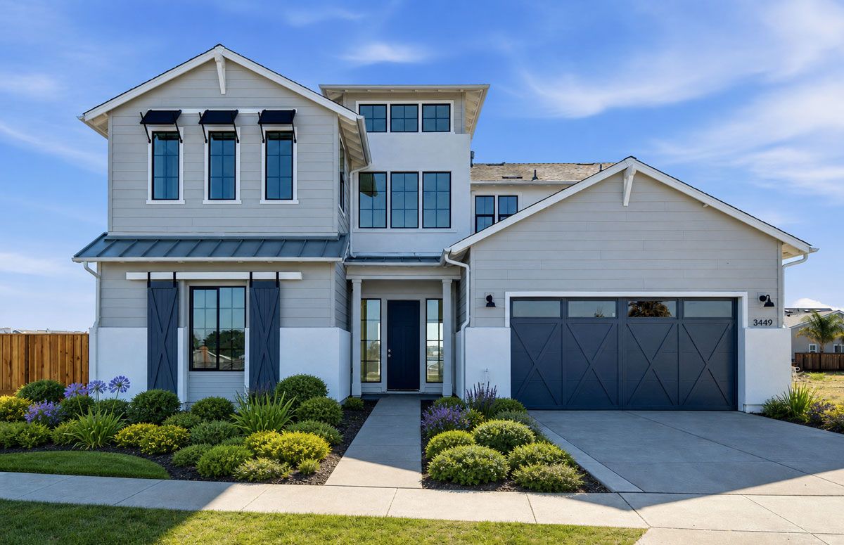 Move In ready Home - shown with conceptual landscaping