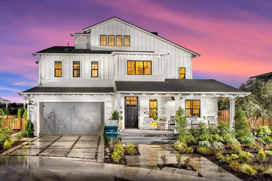 The Edgewater floor plan