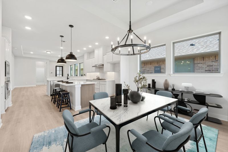 Solterra - Garden Series por David Weekley Homes en Dallas Texas