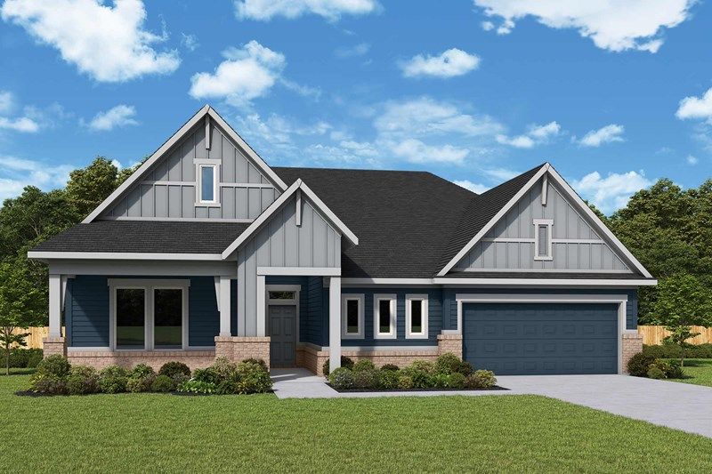 Marilyn Woods - The Signature Collection por David Weekley Homes en Indianapolis Indiana